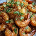 Hawaiian Garlic Shrimp