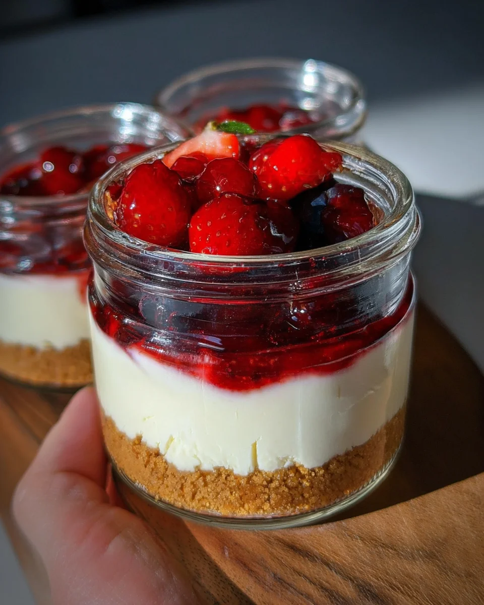 High Protein Cheesecake Jars 18 High