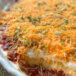 Layered Cream Cheese and Salsa Dip