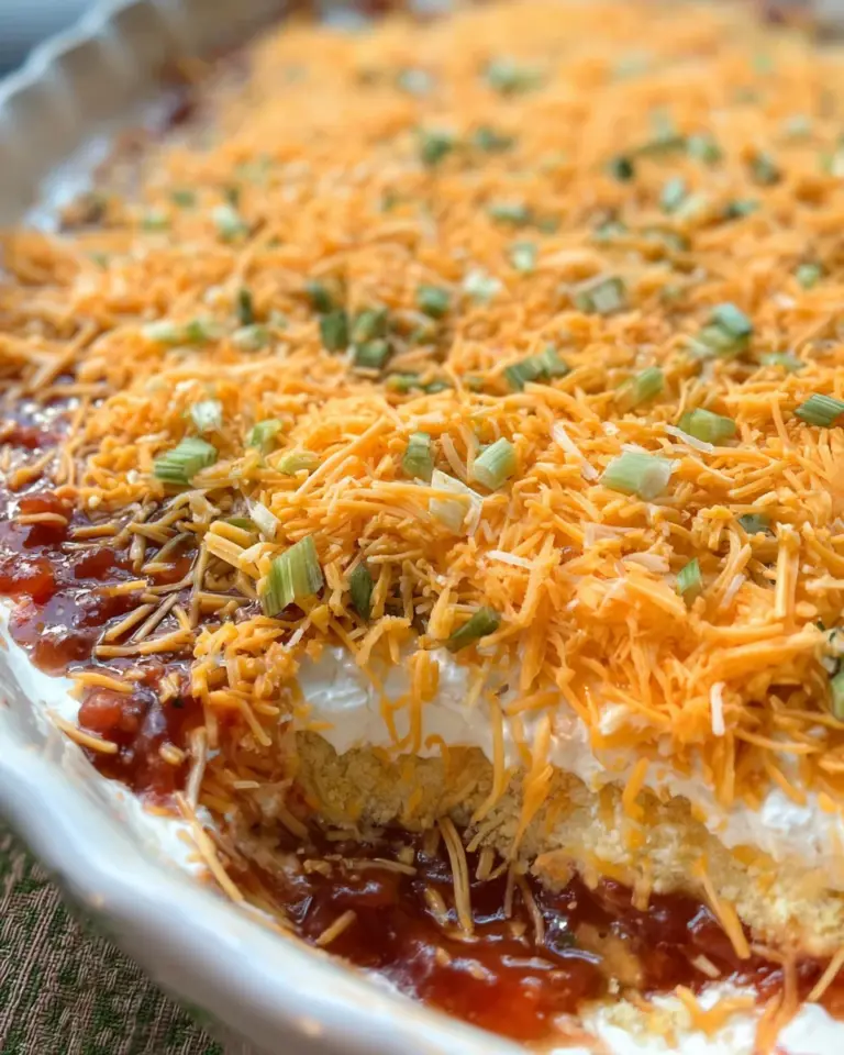 Layered Cream Cheese and Salsa Dip