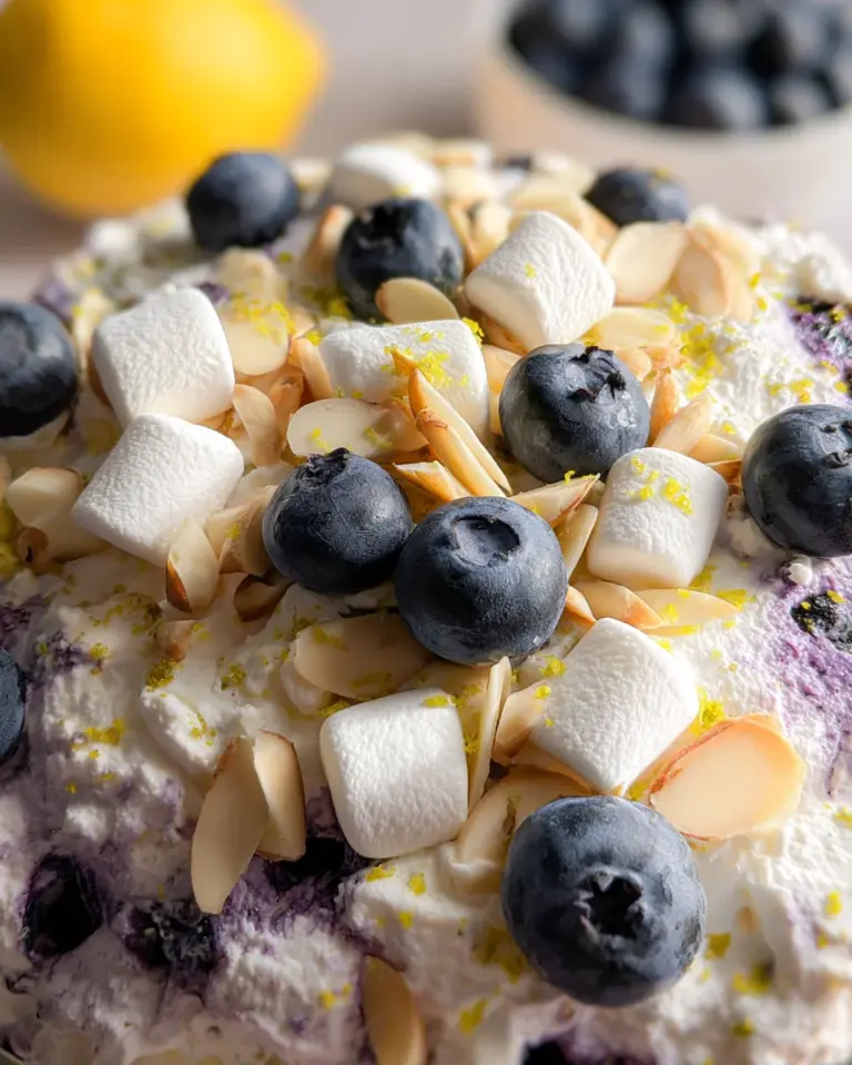 Lemon Blueberry Fluff