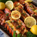 Lemon Butter Grilled Lobster Tails