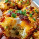 Loaded Bacon and Egg Hash Brown Muffins
