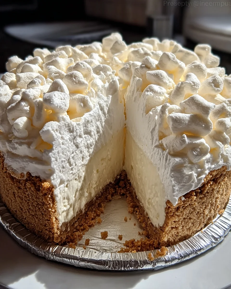 Marshmallow Cheesecake 17 Marshmallow Cheesecake