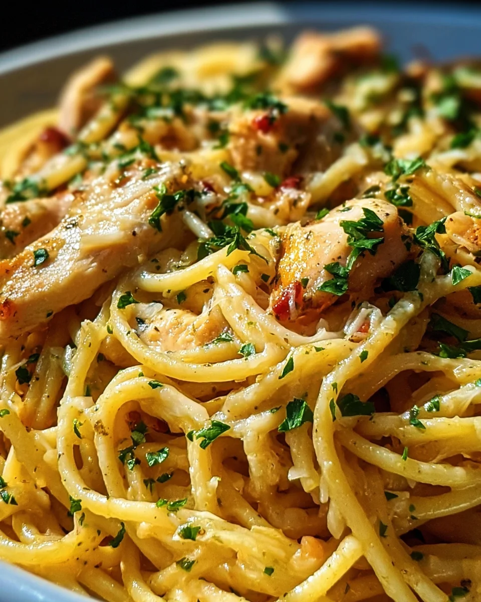Monterey Chicken Spaghetti