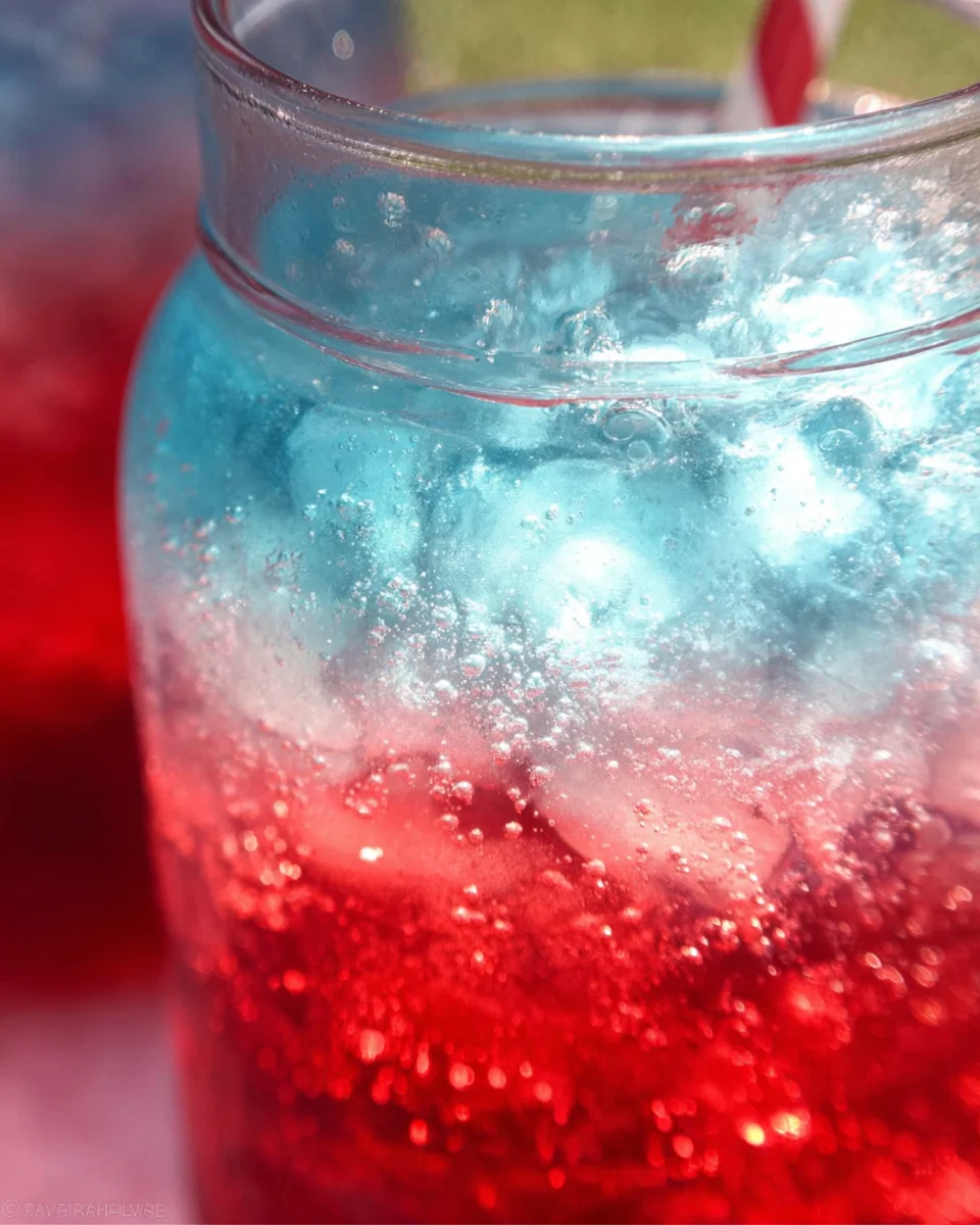 Non-Alcoholic Layered Drinks Non-Alcoholic