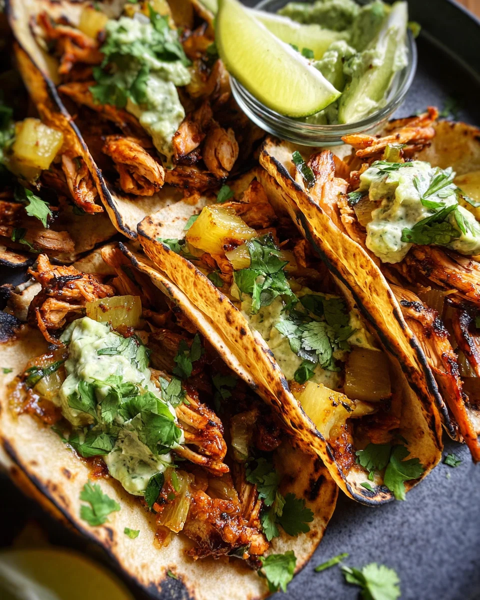 One Pan Chicken & Pineapple Tacos 21 One Pan Chicken & Pineapple Tacos