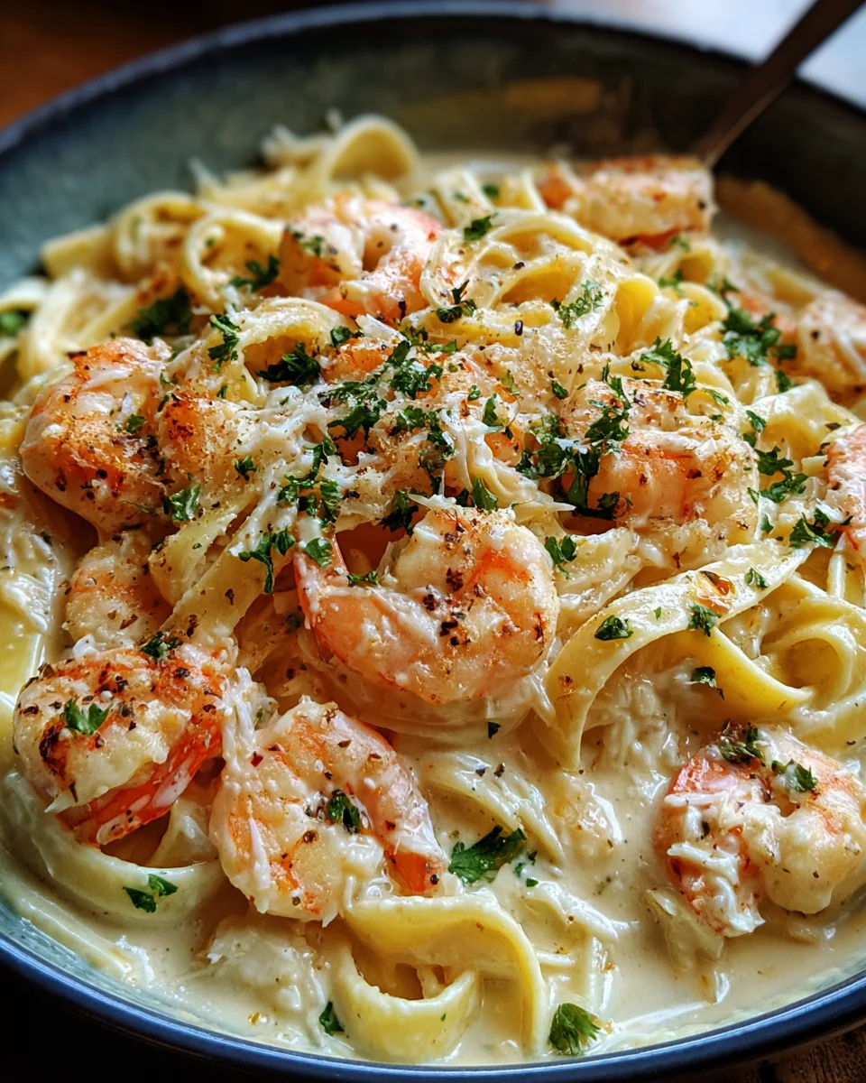 One Pot Shrimp and Crab Alfredo 19 One Pot Shrimp and Crab Alfredo