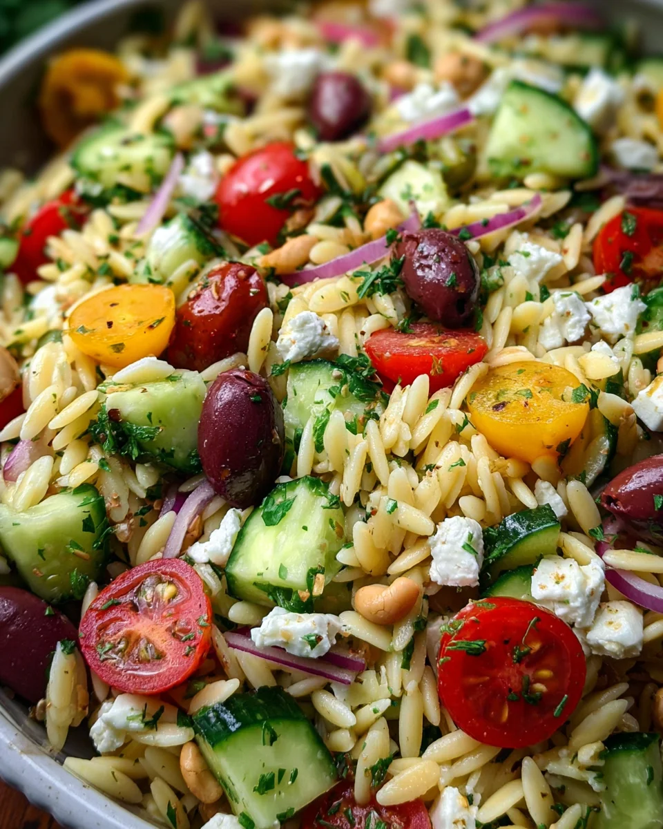 Orzo Pasta Salad