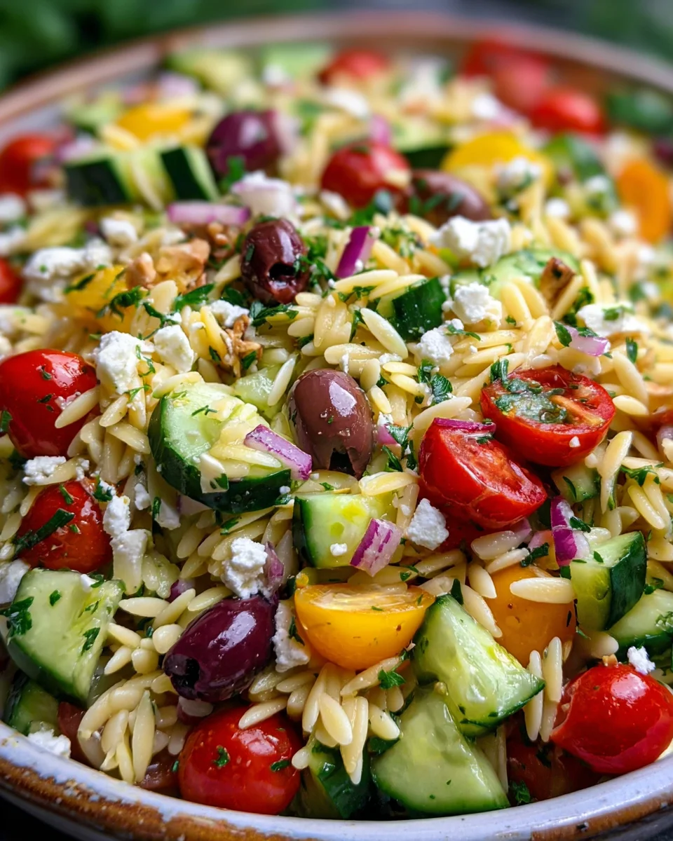 Orzo Pasta Salad 26 Orzo