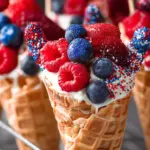 Patriotic Fruit Cones Patriotic Fruit Cones