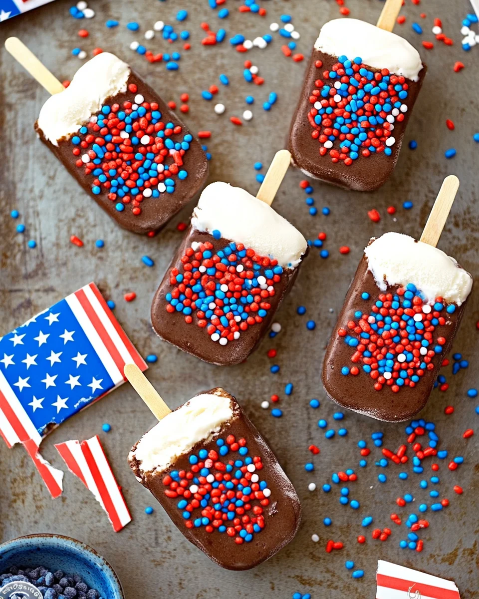 Patriotic Mini Ice Cream Sandwiches 13 Patriotic Mini Ice Cream Sandwiches
