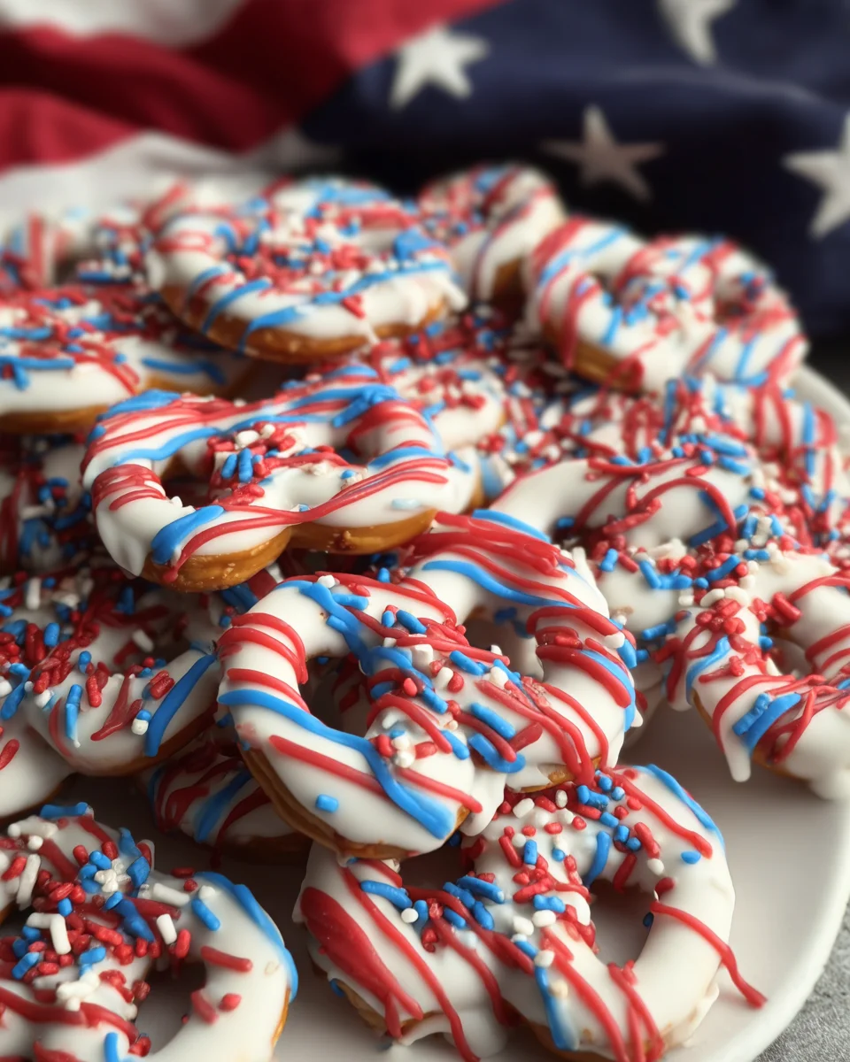 Patriotic Pretzels