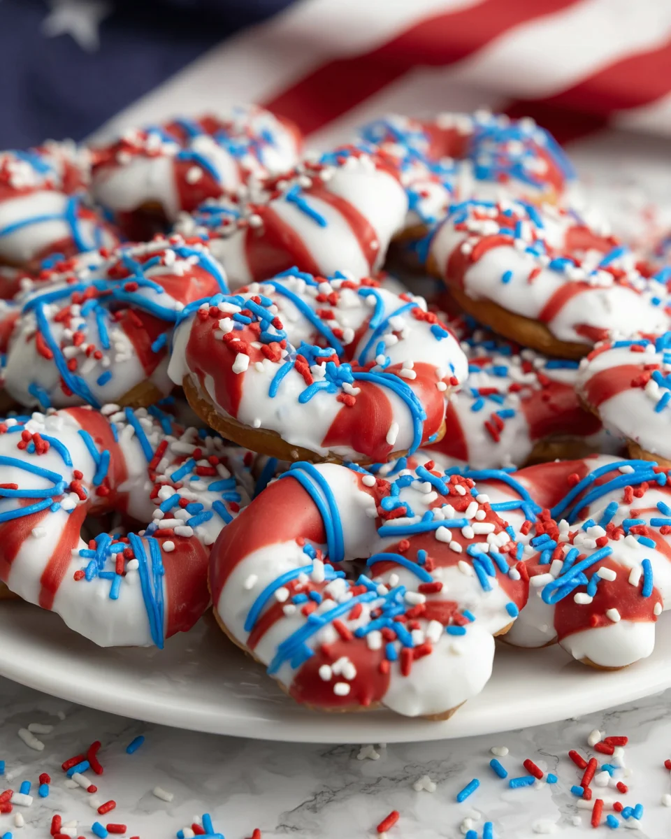 Patriotic Pretzels Patriotic