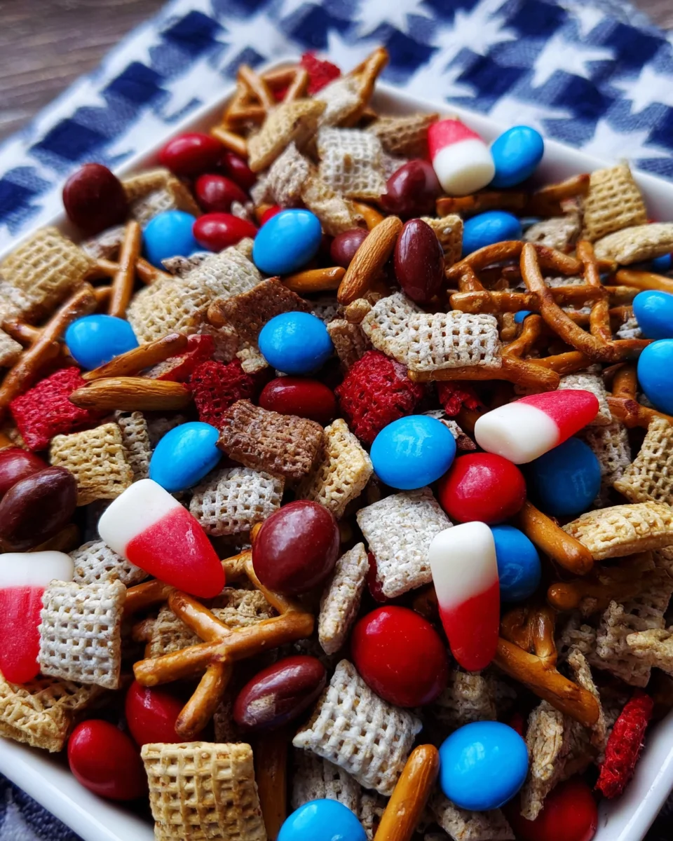 Patriotic Snack Mix 17 Patriotic Snack Mix