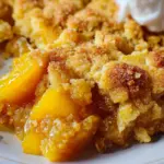Peach Cobbler with Cake Mix