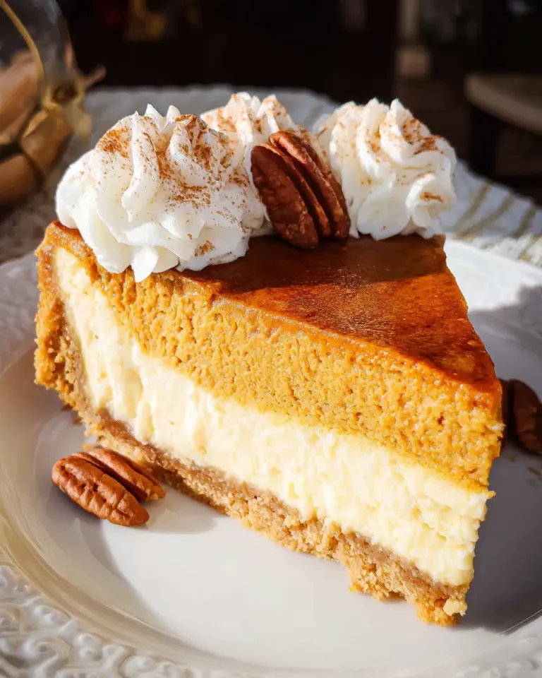 Pumpkin Pie Cheesecake