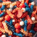 Red White And Blue Pasta Salad Red White And Blue Pasta Salad