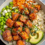 Salmon Teriyaki Bowl