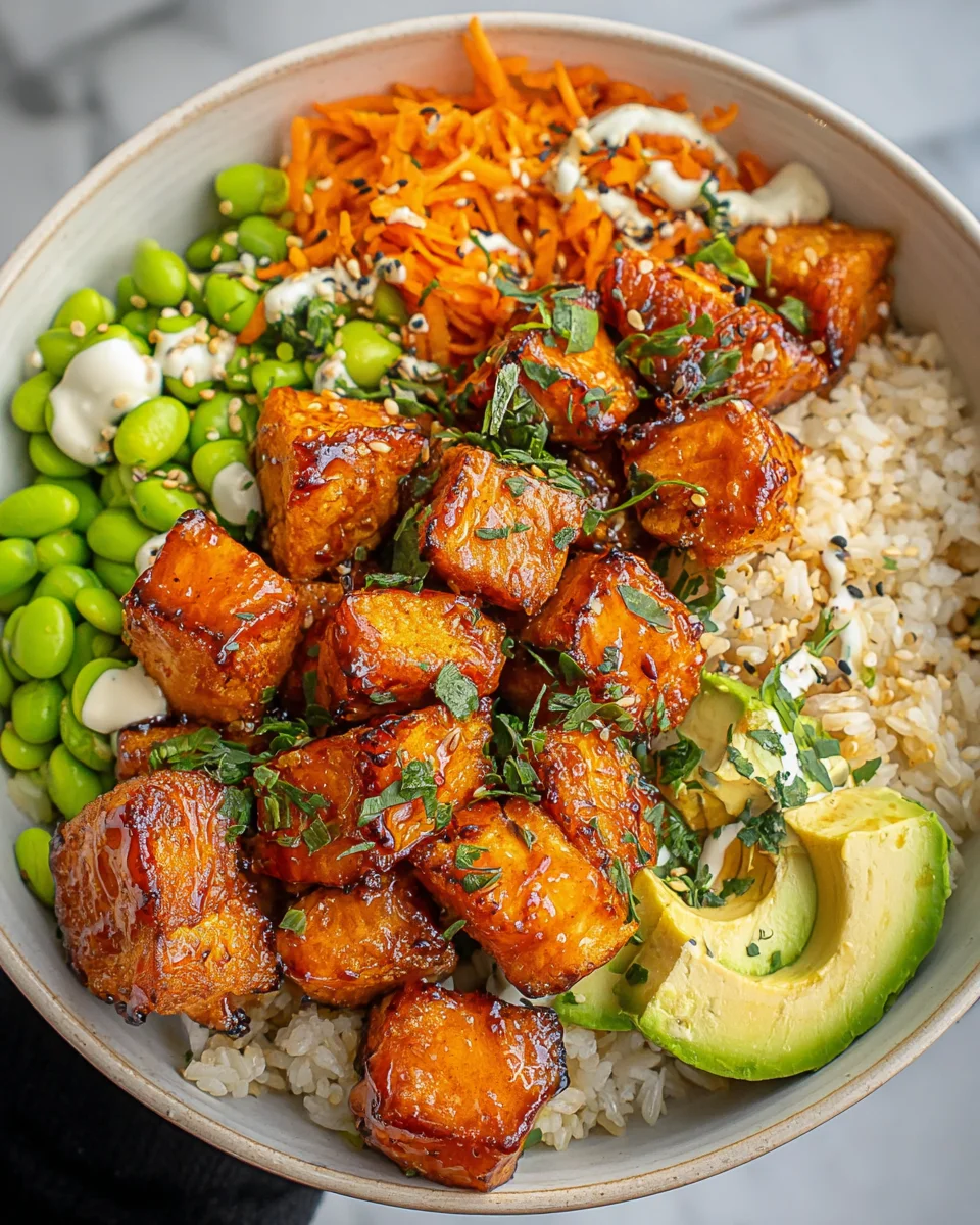 Salmon Teriyaki Bowl 23 Salmon Teriyaki Bowl