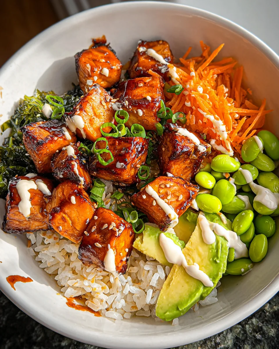 Salmon Teriyaki Bowl 24 Salmon
