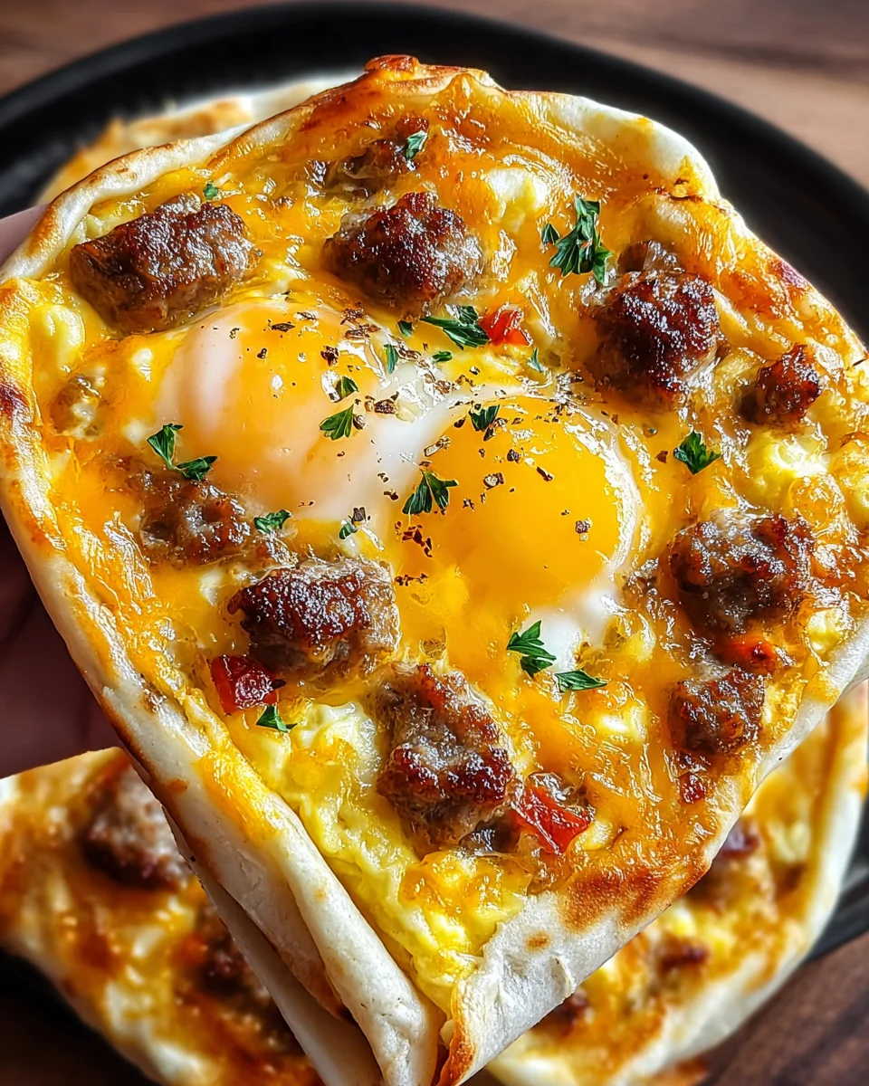 Sausage Egg and Cheese Breakfast Roll-Ups 20 Sausage