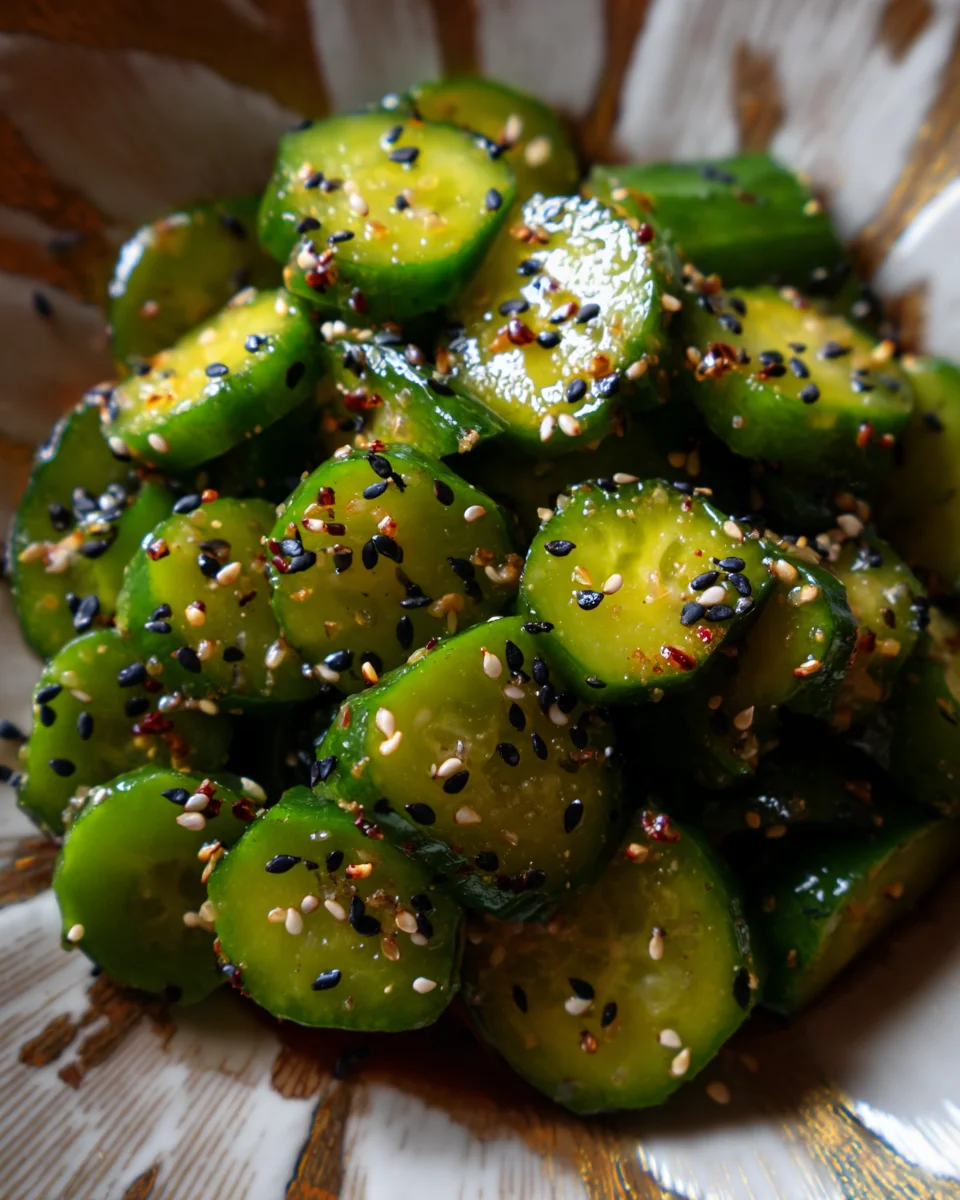 Sesame Cucumber Salad
