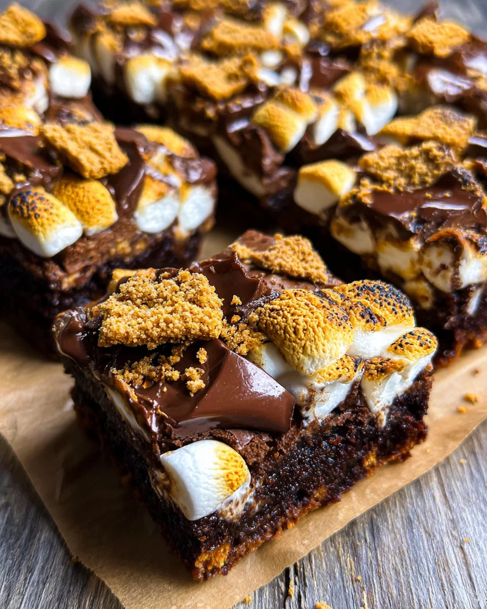 S'mores Brownies 15 S'mores Brownies