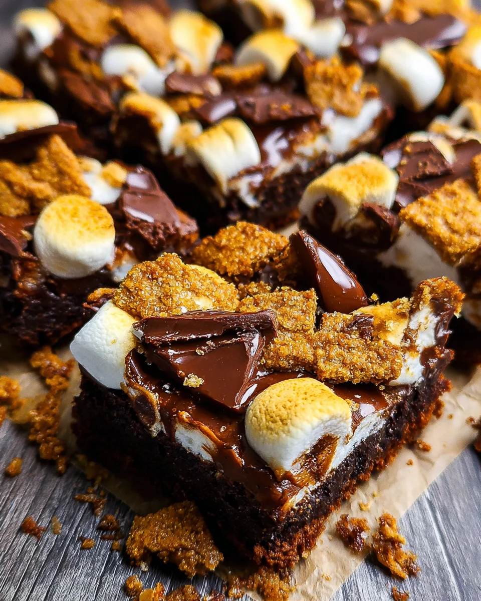 S'mores Brownies 16 Smores Brownies 2