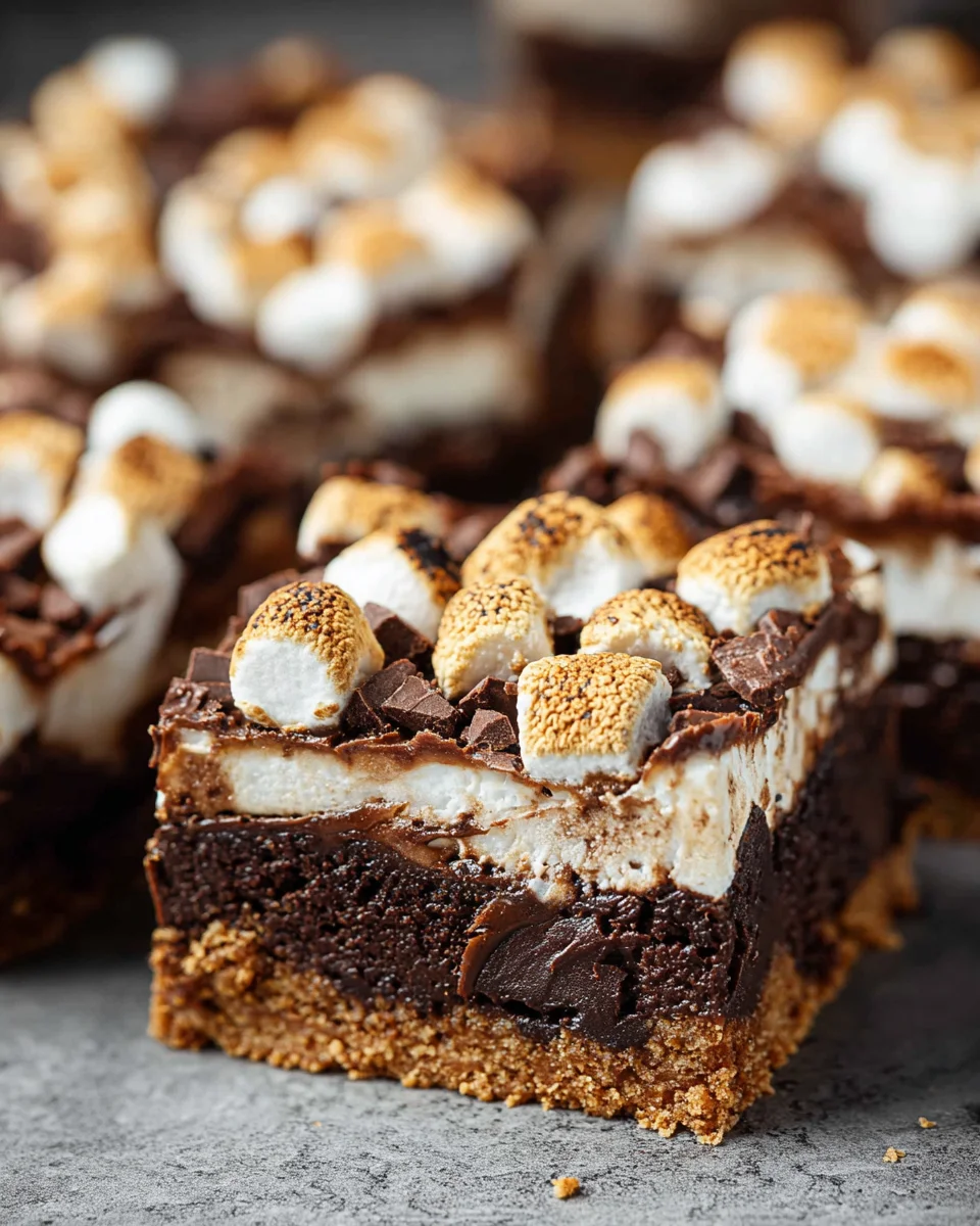 Smores Brownies Recipe 2