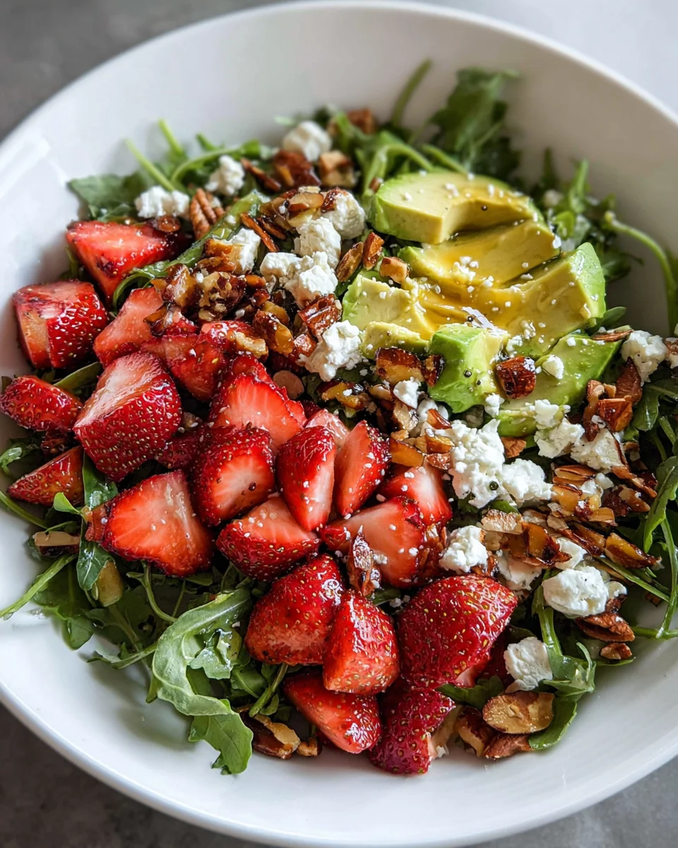 Strawberry Crunch Salad 24 Strawberry