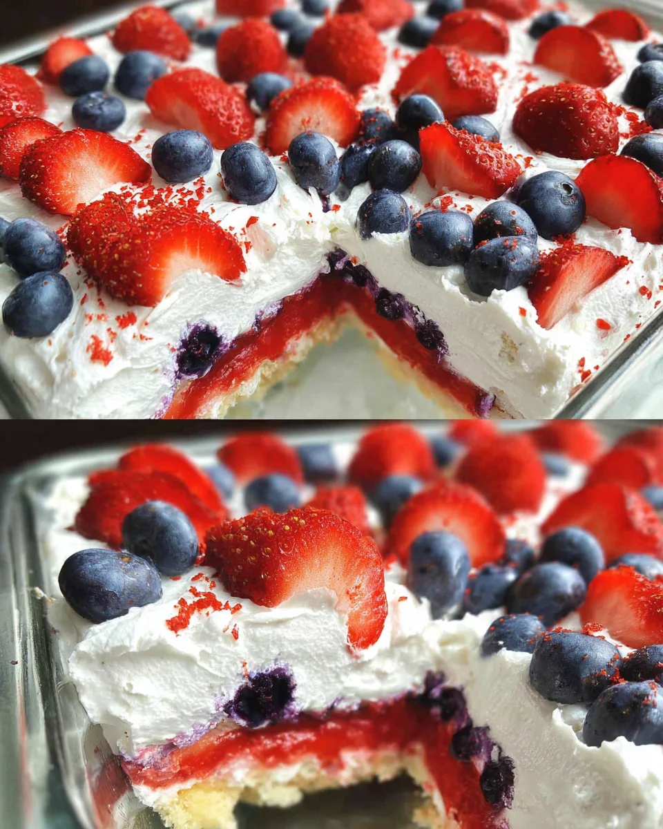 Summer Berry Jello Lasagna 28 Summer