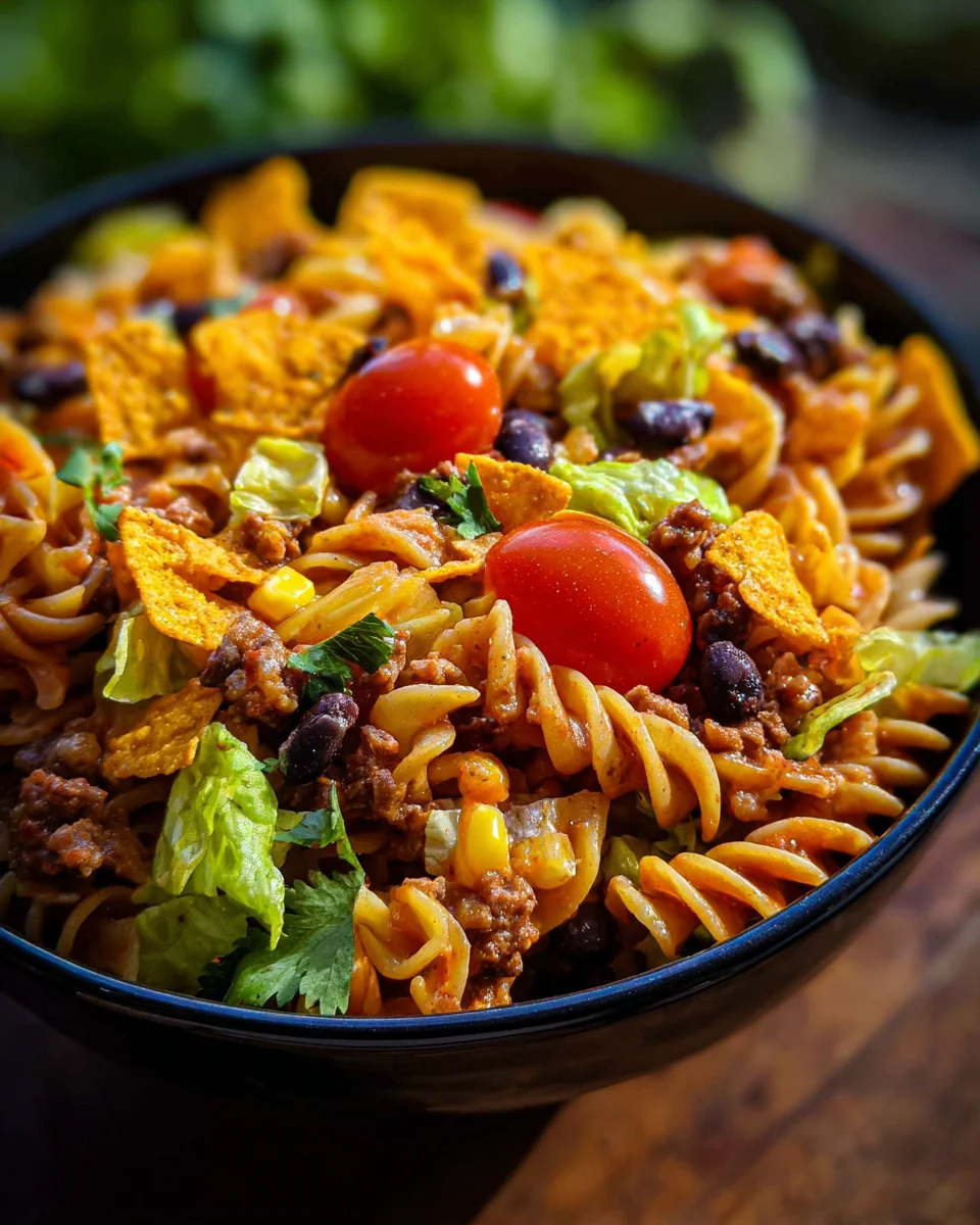 Taco Pasta Salad 20 Taco Pasta Salad