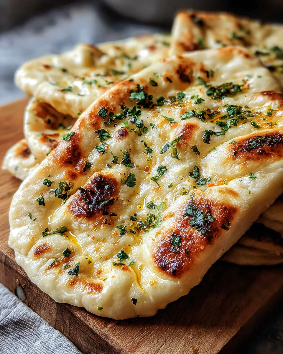 The Best Easy Garlic Naan Bread