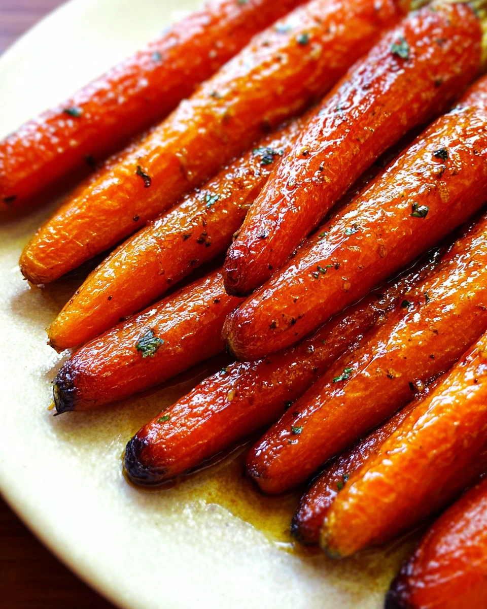 Whole Roasted Carrots 14 Whole